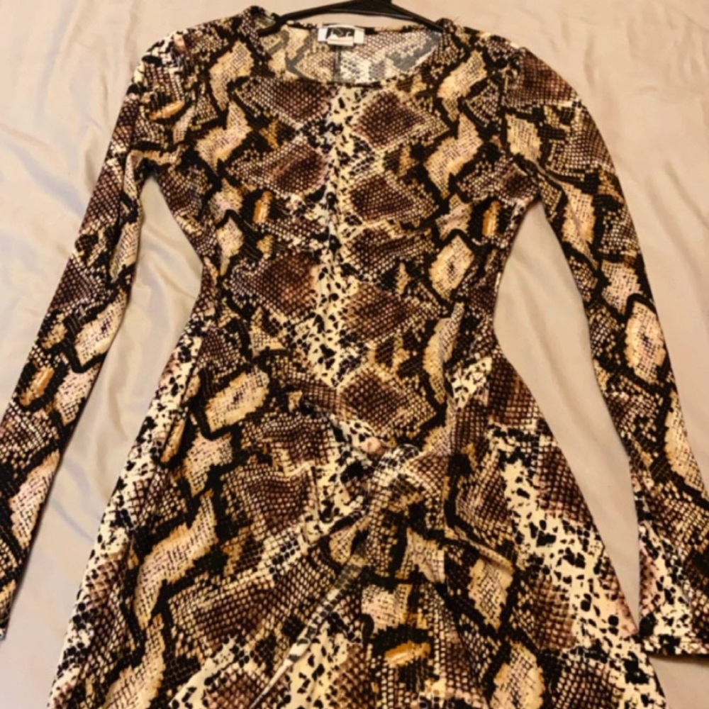 Snakeskin Dress